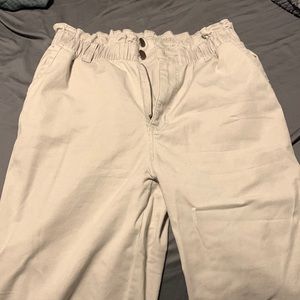 Women’s high rise light gray tapered pants universal thread